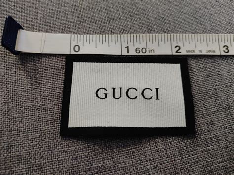 gucci label for sale|gucci label image.